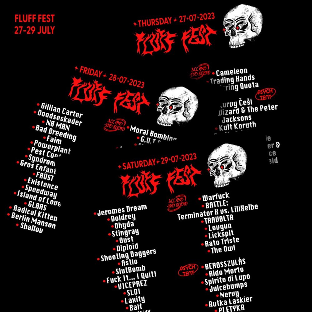 Bands by day & one-day tickets